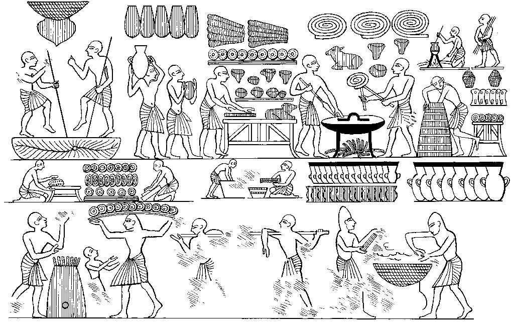 Piekarnia w starożytnym Egipcie